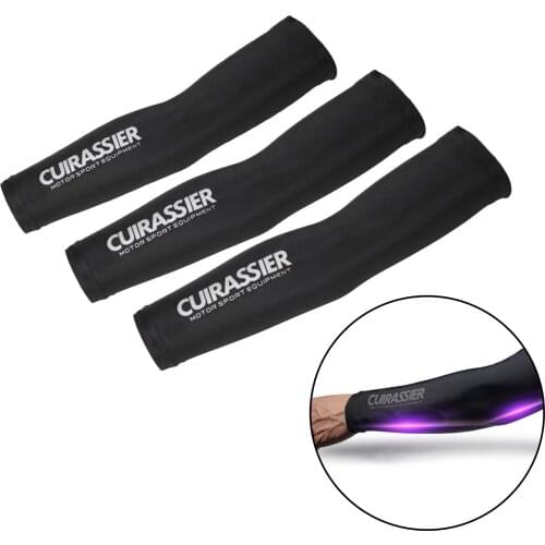 Motorcycle Bike Running Reflective Cooling Arm Sleeve Cover UV Sun Protection Cooling Sleeves for Driving Cycling Fishing Golf