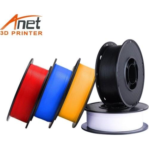 Anet PLA 3D printer filament Solid Colors 1KG/PC 1.75MM 3d printer parts plastic material for 3d printer 3Dpen Accessories Hot