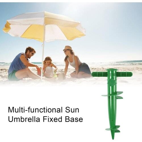 Outdoor Awnings Fixed Base Sun Beach Umbrella Support And Hold Set Rain Gear Garden Terrace Sunshade Portable Parasol Ground
