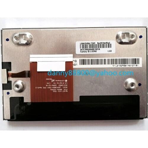 New L-G 4.3inch LCD display LB043WQ4 LB043WQ4(TD)(01) LB043WQ4-TD01 screen panel for Kia Car DVD GPS navigation LCD panel