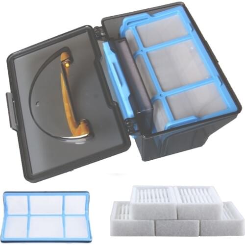 Robot Dust Box HEPA Filter for Gutrend JOY90 FUN 110 Robot Vacuum Cleaner Parts Accessories Dust Filter Replacement