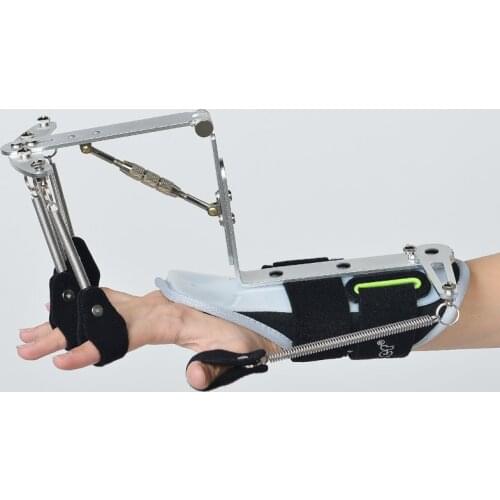 Adjustable Finger Splint Protection Orthotics Exerciser Stroke Hemiplegia Rehabilitation OBER Cerebral Infarction Support Brace