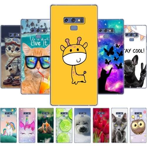 For Samsung Galaxy Note 9 Case Cover silicon For Samsung Galaxy Note 9 Note9 Cover Case TPU Funda For Samsung Note 9 Phone Case