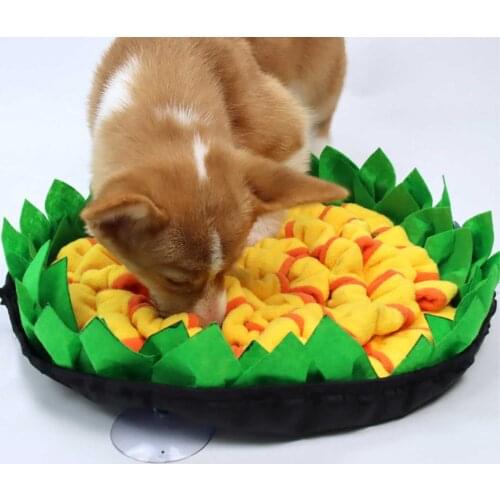 Dogs Snuffle Mat Pet Leak Food Anti Choking Mat Cat Dog Training Blanket Nose Work Toy Pet Slowing Feeding Intelligence Mat Mats