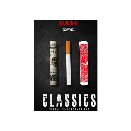 Three Classics (Gimmick+online instruct) by Olivier Pont Close up Magic Tricks Illusions Street Magia Show Magician Mystory Fun