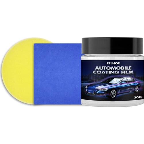 Car Black Wax Care Waterproof Film Coating Hard Wax Paint Repair Scratch Stains Remove Paint Surface Coating Super Water