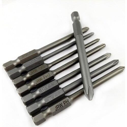 75mm high hardness S2 steel magnetic electric screwdriver hexagonal handle material multi-purpose strong occlusion