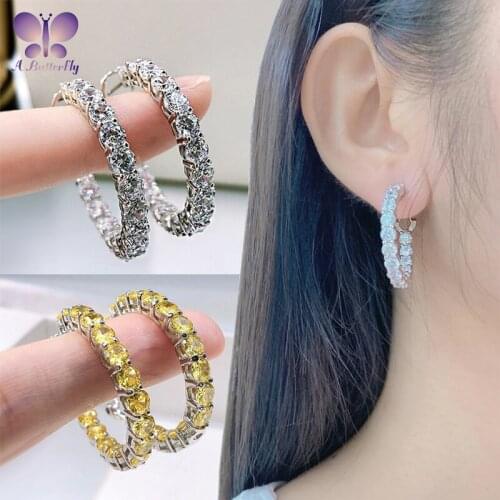 Серьги-кольца A Butterfly China At AliExpress