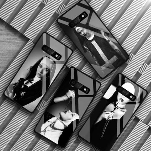 Bad nun Tempered Glass Phone Case For Samsung Galaxy S8 S9 S10 S20 PLUS J8 J6 J4 2018 NOTE 8 9 10 Cover Shell