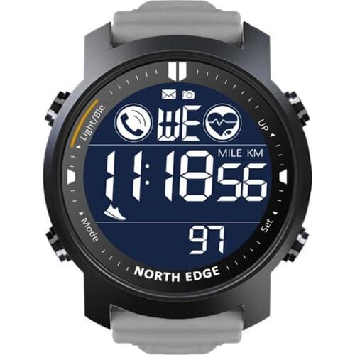 For NORTH EDGE LAKER Sport Smart Watch Men Women Heart Rate Sleep Monitoring Fitness Tracker Waterproof Smart Watches Clock