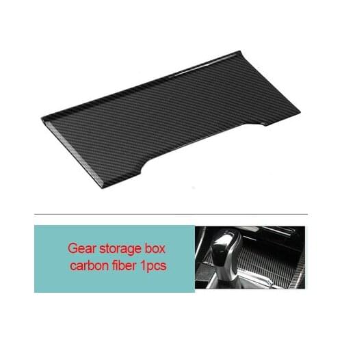 For Volkswagen Jetta Sagitar 2019 carbon fiber Cigarette lighter panel car accessories 1pc