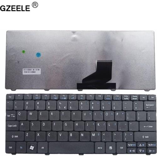 GZEELE English Laptop Replace Keyboard Fit For Acer Aspire One 521 522 533 532 D255 D255E D257 D260 D270 VCY57 US NEW KEYBOARD