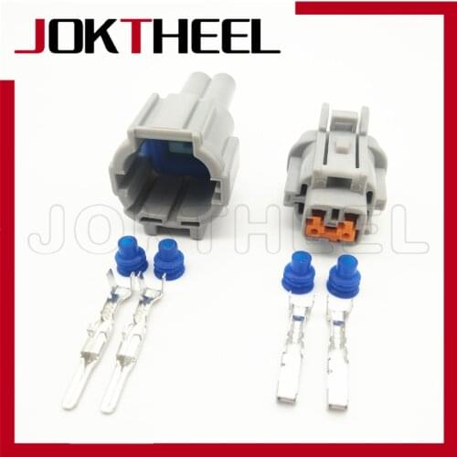 1/5/10/20sets kit Sumitomo 2 Pin male female Light Solenoid Valve Socket Fog Lamp Connector for Nissan Teana 6188-0554 6185-0867