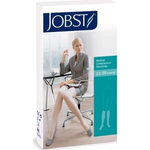 MEDIA CORTA (A-D) COMP NORMAL 140 DEN JOBST MEDICAL LEGWEAR NEGRA T- 5