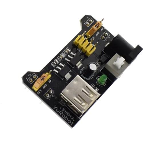 MB102 Breadboard Power Supply Module /MB102 white Breadboard Dedicated Power Module 2-way 3.3V 5V MB-102 Solderless Bread Board