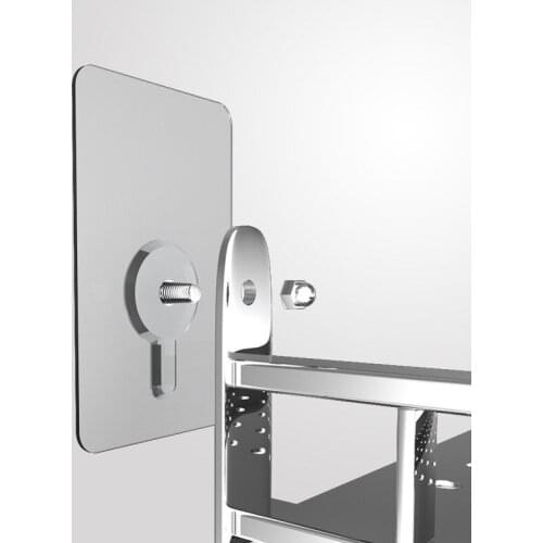 Punch-free Strong Seamless Screw Patch Paste Screw Rod Adhesive Wall Hook Nail Nail-Free Stickers Kitchen Bathroom Accessories