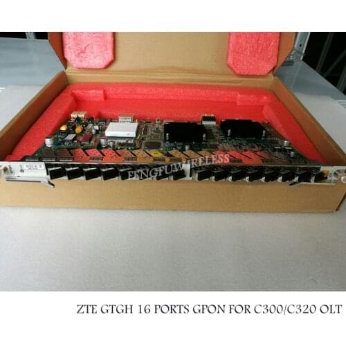 Original New Best Price ZTE GTGH 16 ports GPON board GTGH with 16 B+ SFP for ZTE OLT C320 C300 GTGHG GTGHK
