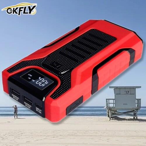Easy Operate Jump Starter LED Warning SOS Lighting Battery Capacity Car Power Bank 16,000mAh