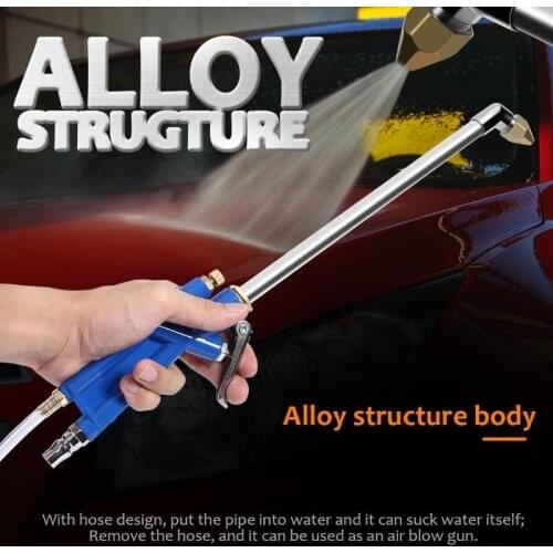 Sprayer Car Engine Oil Cleaning Tool Auto Water Cleaner Air Blow Gun Pneumatic Tool with 120cm Hose Engine Care Car Washer