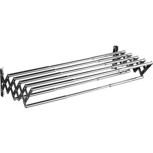 Stretchable Towel Bar for Bathroom Kitchen Hand Towel Holder Hanger Stainless Steel RUSTPROOF Wall Mount Drill Sdjustable