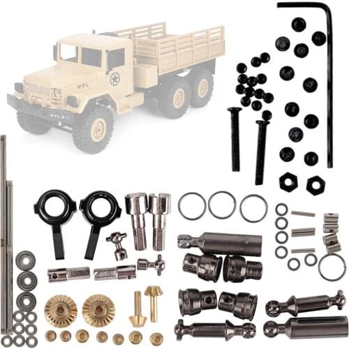 RCTOYFUN Metal Plastic Spare Part DIY Upgrade Remodel Accessory For 1/16 WPL RC Car Military Truck B-14 B-24 B-16 B-36 C-14 C-24