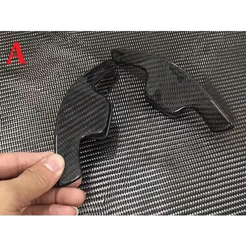 Fit for MAZDA CX-5 ATENZA 3 Axela carbon fiber shift knob gear paddle lever gear head handball