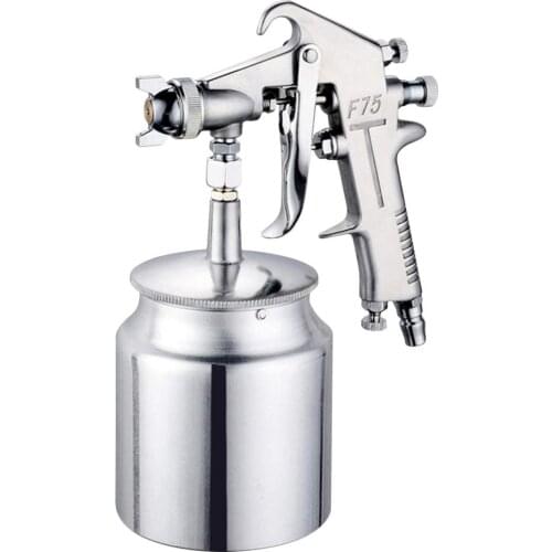 600ml Silver Paint Sprayer HVLP Spray Paint Machine with 1.5 mm Nozzle Handle