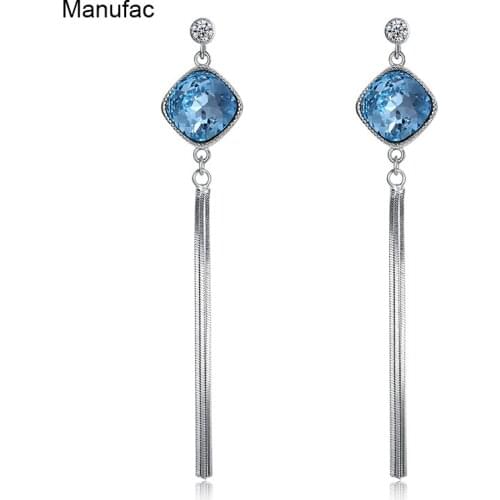 Big Flower Earings Fashion Jewelry 2017 Womens Jewellery Earrings Long Crystal Chandelier Hanging Crystal Zirconia Earrings Gota