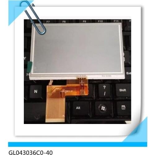 Compatible replacement GL043036C0-40 4.3 inch lcd screen + touch screen (not original)