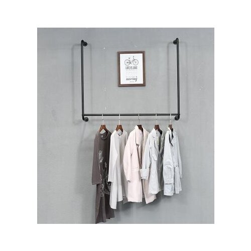 Tie yi clothing rack clothes rack display rack wall hanging wall womens wear wedding dress shop shelf hanging clothes rack