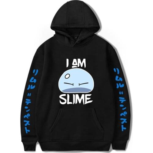 That Time I Got Reincarnated as a Slime Fashion Hoodies Women/Men Long Sleeve Hooded Sweatshirts Casual Streetwear Clothes