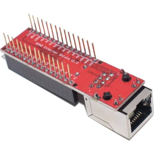 10PCS ENC28J60 Ethernet Shield V1.0 for arduino compatible Nano 3.0 RJ45 Webserver Module