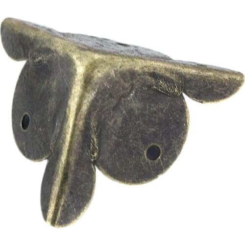 12PCS Wooden Gift Jewelry Box Decorative Corner Foot DIY Corner Protectors