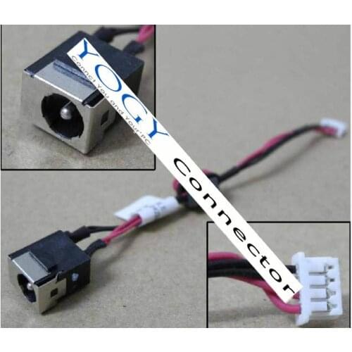 1x New DC Jack with Cable Connector Socket fit for Dell mini9 910 mini1210