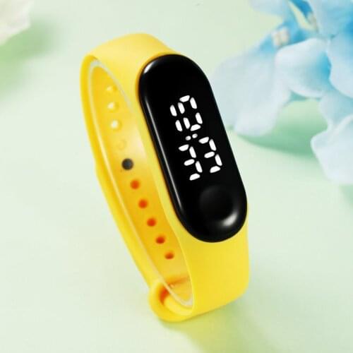 2021 Sport Watch Men Women Fashion LED Luminous Electronic Watches Soft Silicone Strap Bracelet Wrist Watch men