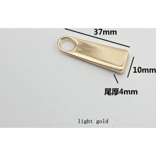 30pcs Hardware accessories zipper piece zinc alloy luggage female
