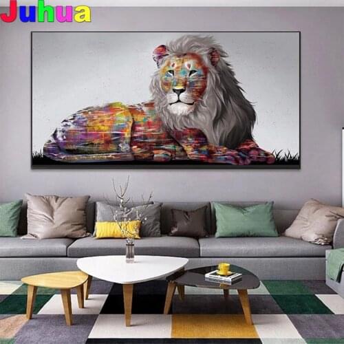 Abstract Graffiti Animals Full Square/Round 5D Diamond Painting animal lion Diamond Embroidery Mosaic full decor Diamond stitch