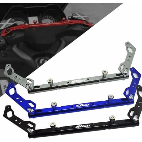 Motorcycle aluminum balance bar Mobile phone stand cross bar lever For Yamaha SRMAX 250 300 SRMAX300 SRMAX250 Cross Bar