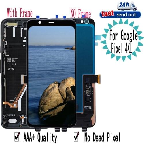 AMOLED For Google Pixel 4 XL LCD Display Touch Screen Digitizer Assembly Replacement For Google Pixel4 XL