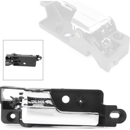 LUCKMART Car Auto Interior Door Handle Vehicle Rear Left Inside Door Handle Fits Ford Fusion Lincoln MKZ Milan Driver Side