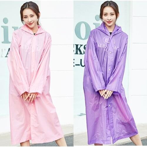 Fashion adult men and women thickening rain cover Rain coat women tourism outdoor hiking poncho raincoat motorcycle rain suit