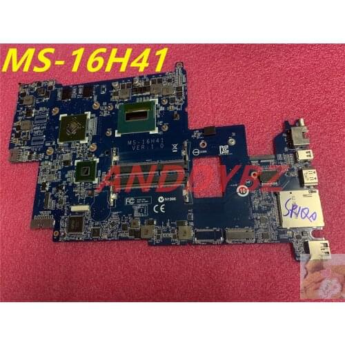 MS-16H41 VER 1.0 for MSI GS60 WS60 LAPTOP motherboard WITH I5 CPU AND GeForce GT 840M 100% working OK