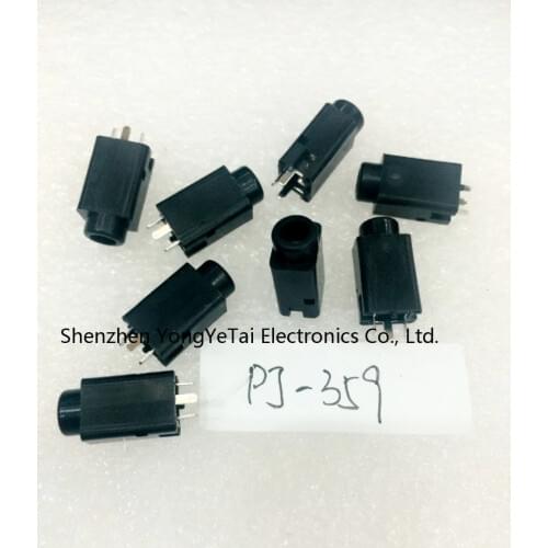 PJ-359 3.5MM headphone jack audio jack 3-pin DIP free shipping