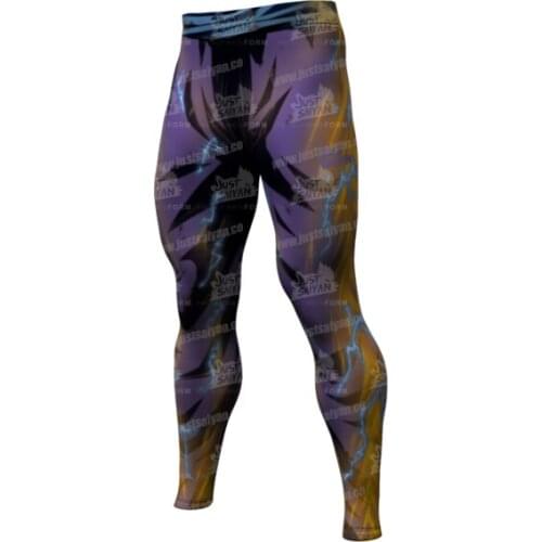 Sports tights mens compression training pants basketball fitness running fitness tights high elasticity and quick drying