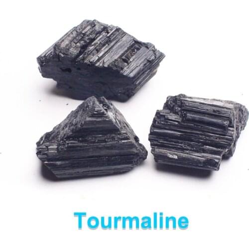 Tourmaline Pieces in a Mineral Gemstone Tile Pure - Mineral Gemstone