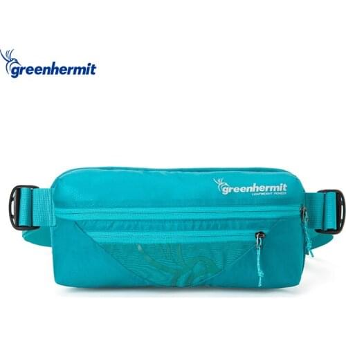 Ultra-lightweight Sports Outdoor Waterproof Rainproof Running Traveling Hiking Wasit Chest Bag Cordura Fabric