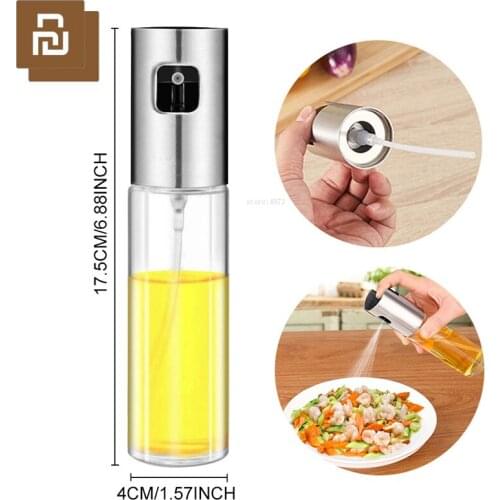 Youpin BBQ Baking Olive Oil Spray Bottle Oil Vinegar Spray Bottles Water Pump Gravy Boats Grill BBQ Sprayer Kitchen Tools Salad