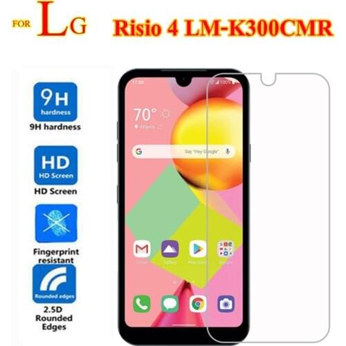 For Cristal Google LG Risio 4 Tempered Glass Screen Protector 9D Protective Glass For LG Risio 4 LM-K300CMR Pelicula de vidro