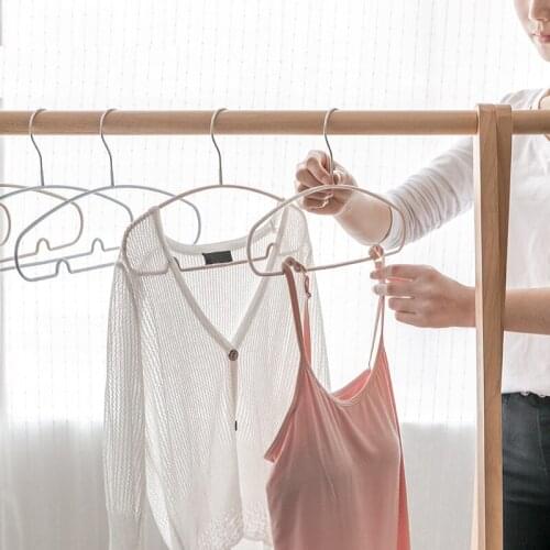 10pcs/lot 40cm anti-slip metal hanger adult hangers household use hanges