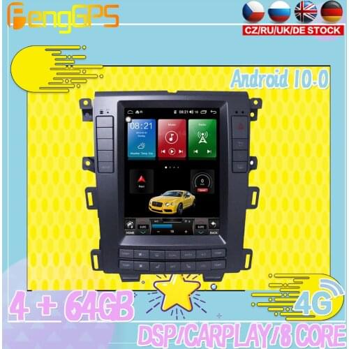 128G Android10 PX6 DSP For Ford Edge 2012 - 2014 Car DVD GPS Navigation Auto Radio Stereo Video Multifunction CarPlay HeadUnit